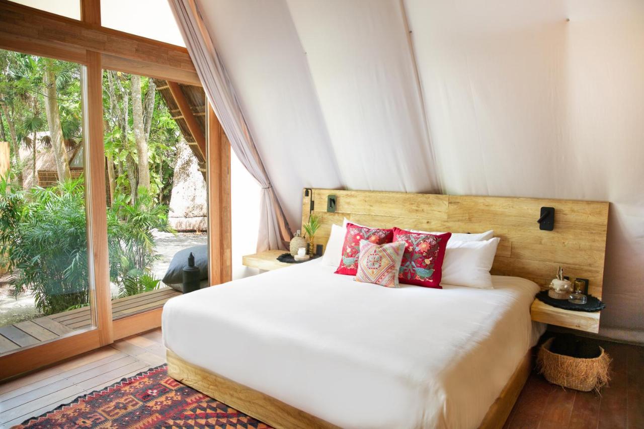 Habitas Bacalar Hotel Bagian luar foto