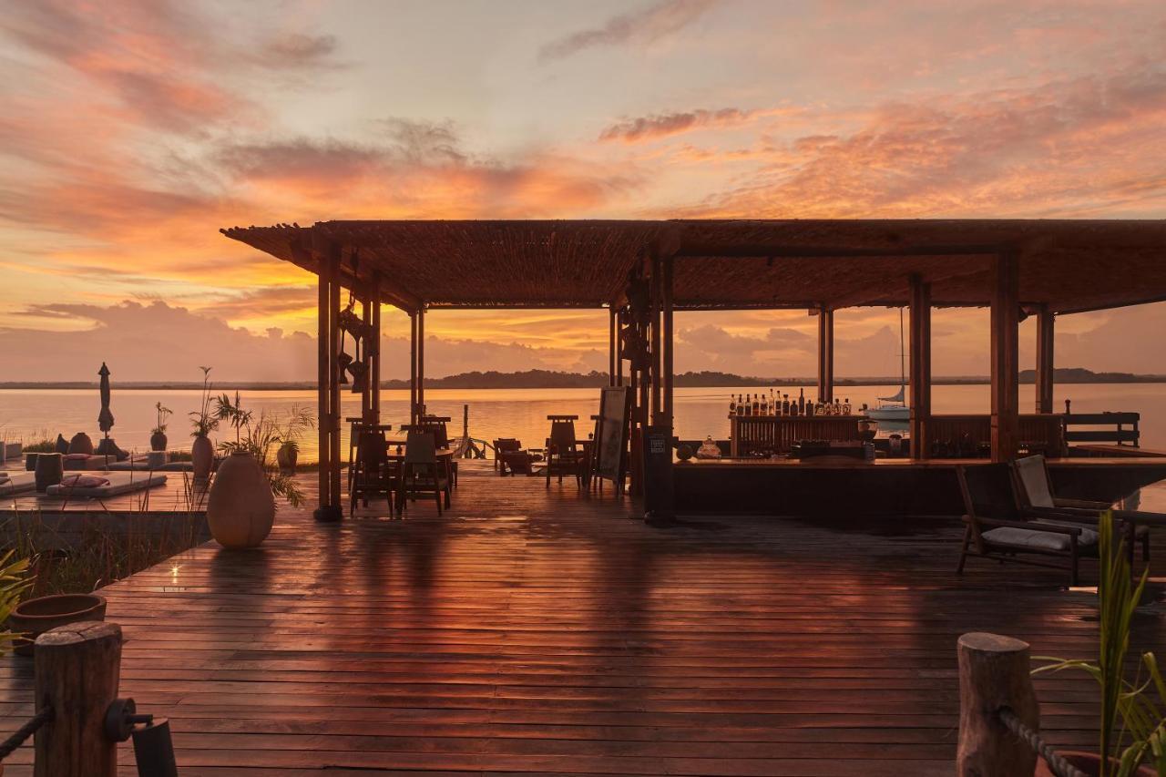 Habitas Bacalar Hotel Bagian luar foto