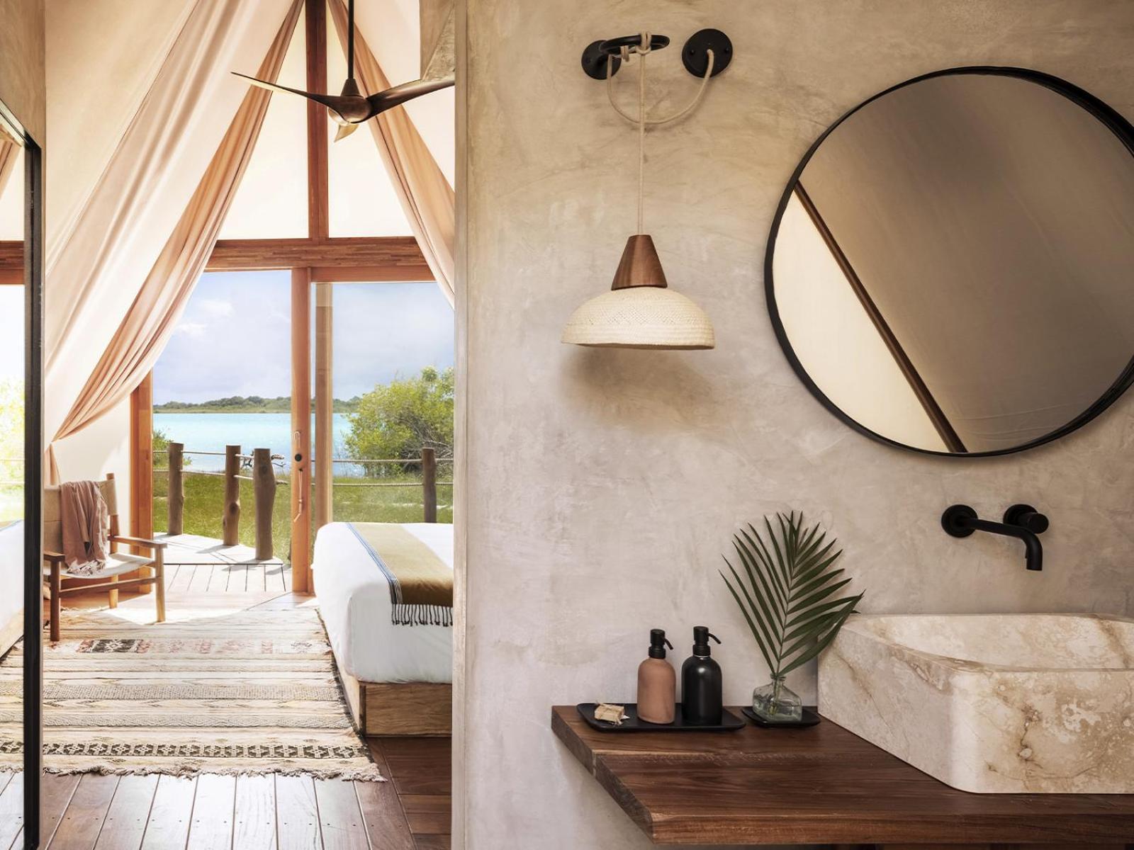 Habitas Bacalar Hotel Bagian luar foto
